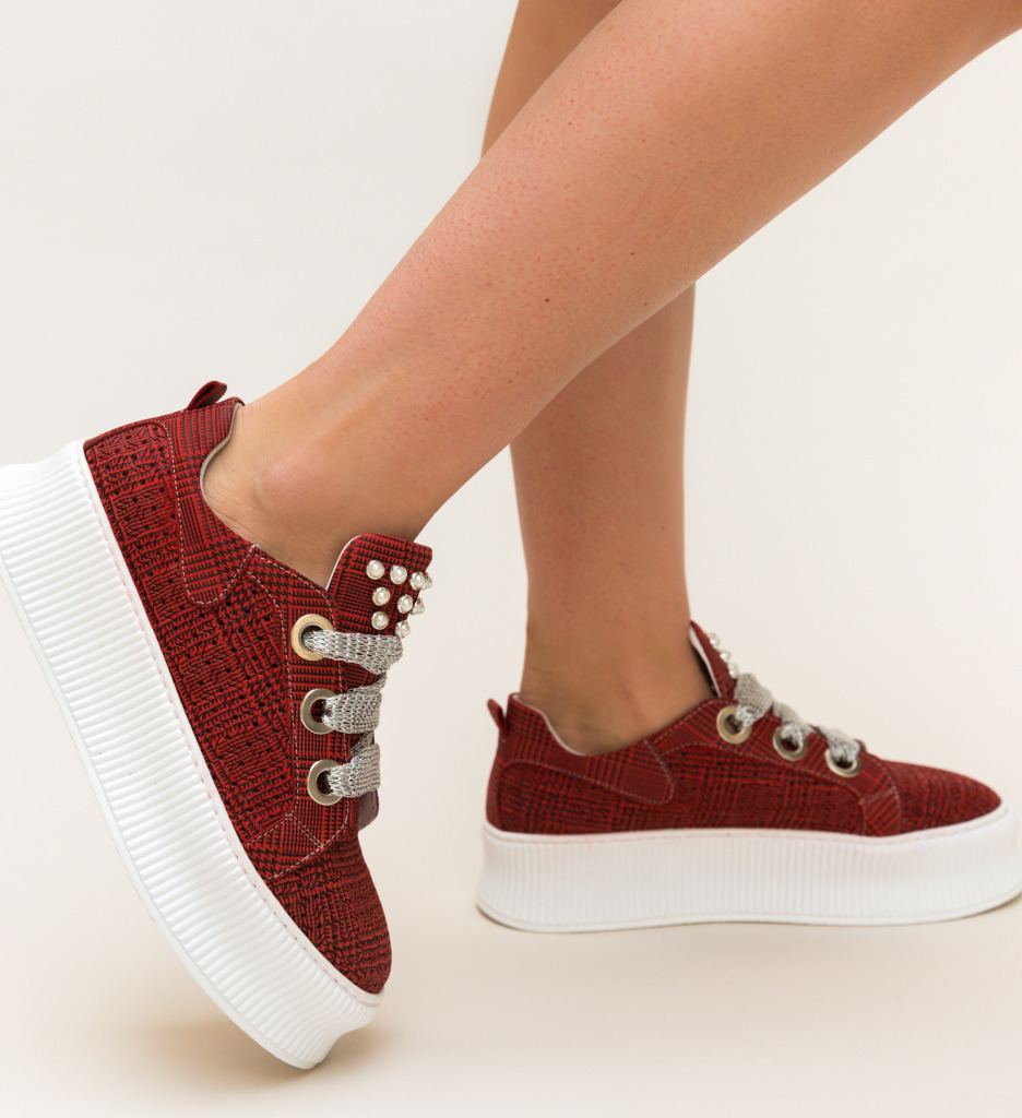 Pantofi casual blinders rosii