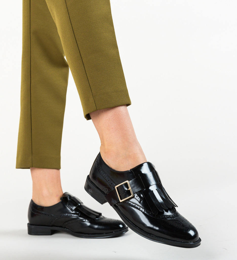 Pantofi casual brennan negri