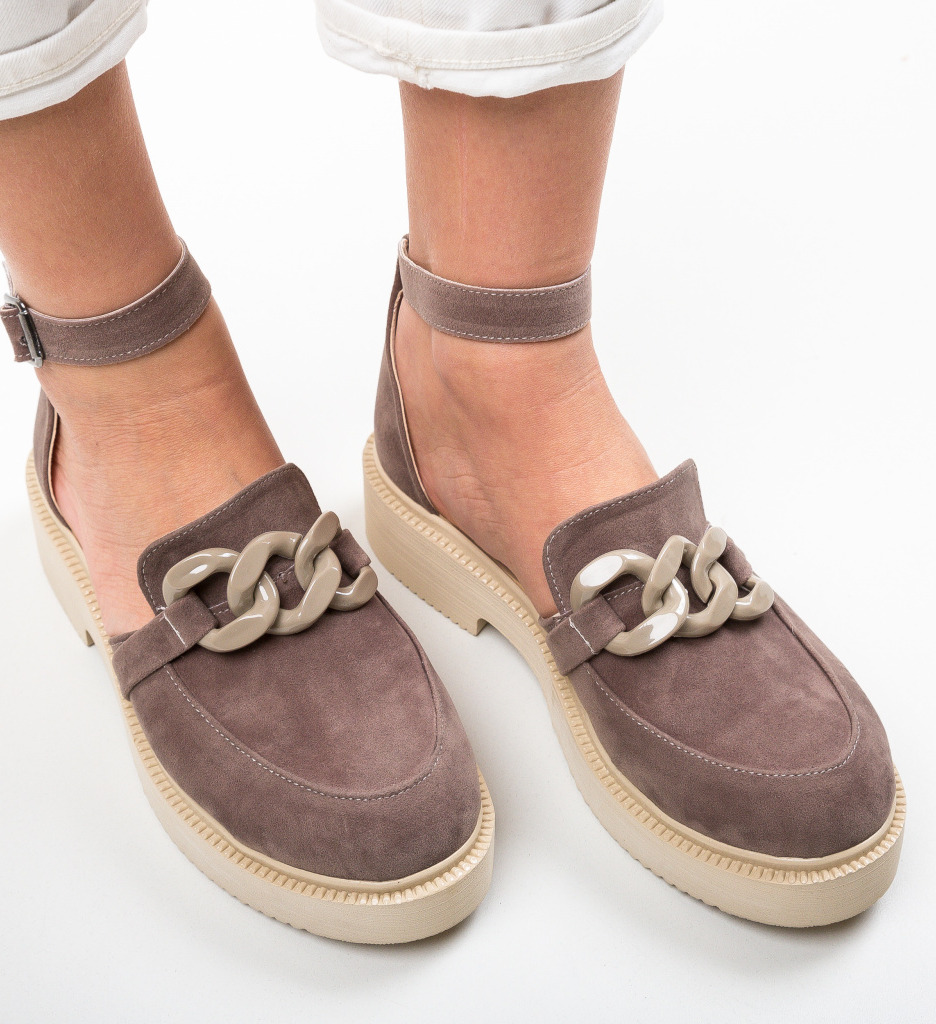 Pantofi Casual Dimic Khaki
