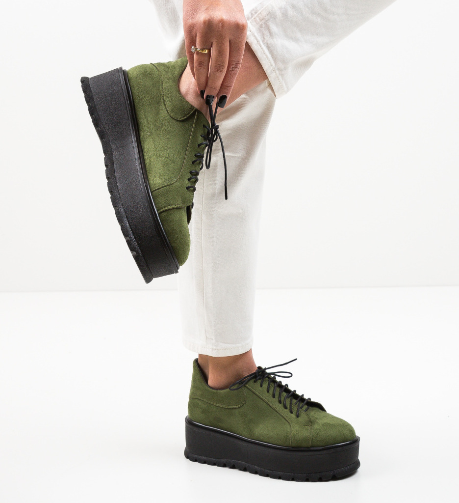 Pantofi Casual Dutano Verzi