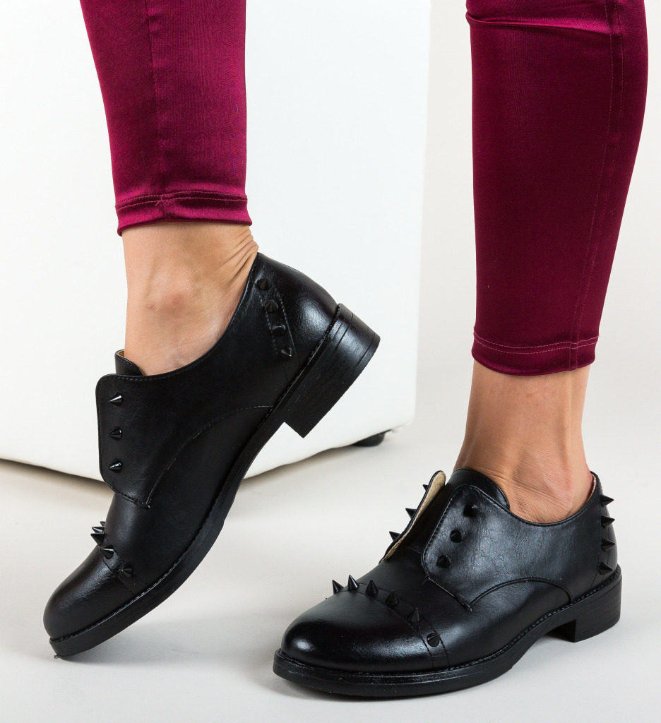 Pantofi casual jedd negri