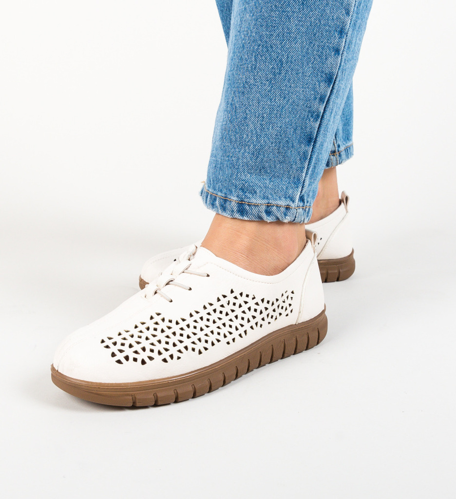 Pantofi casual rinhob bej
