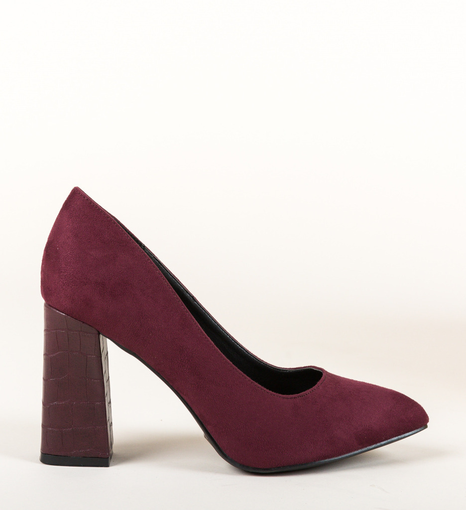 Pantofi emiro grena