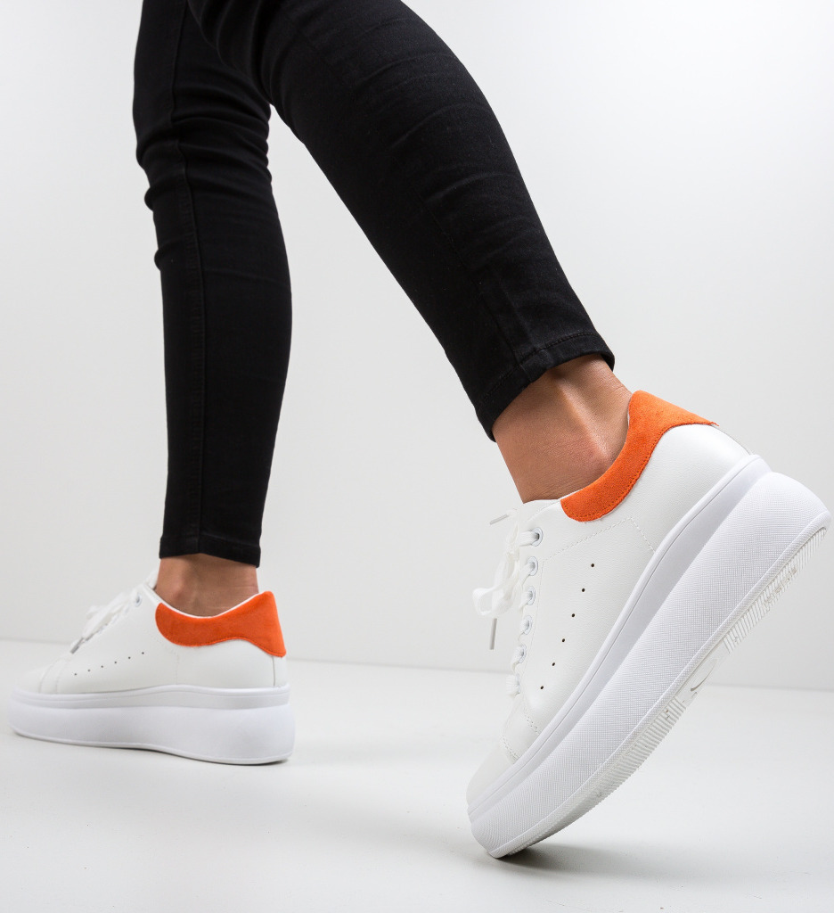 Pantofi Sport Liana Portocalii