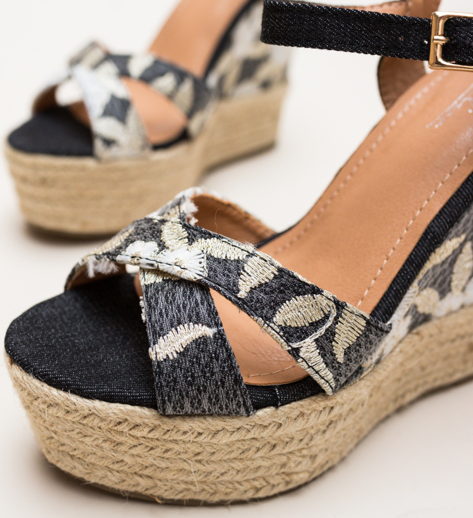 Platforme cassie negre