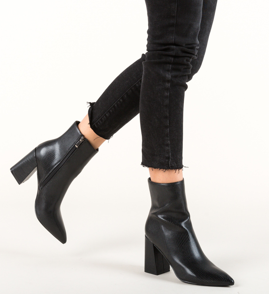 Botine karina negre