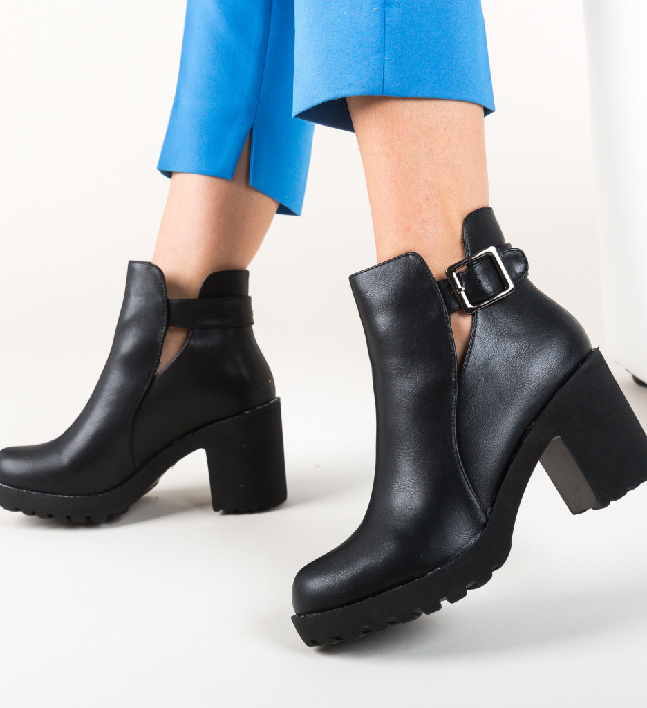 Botine maya negre