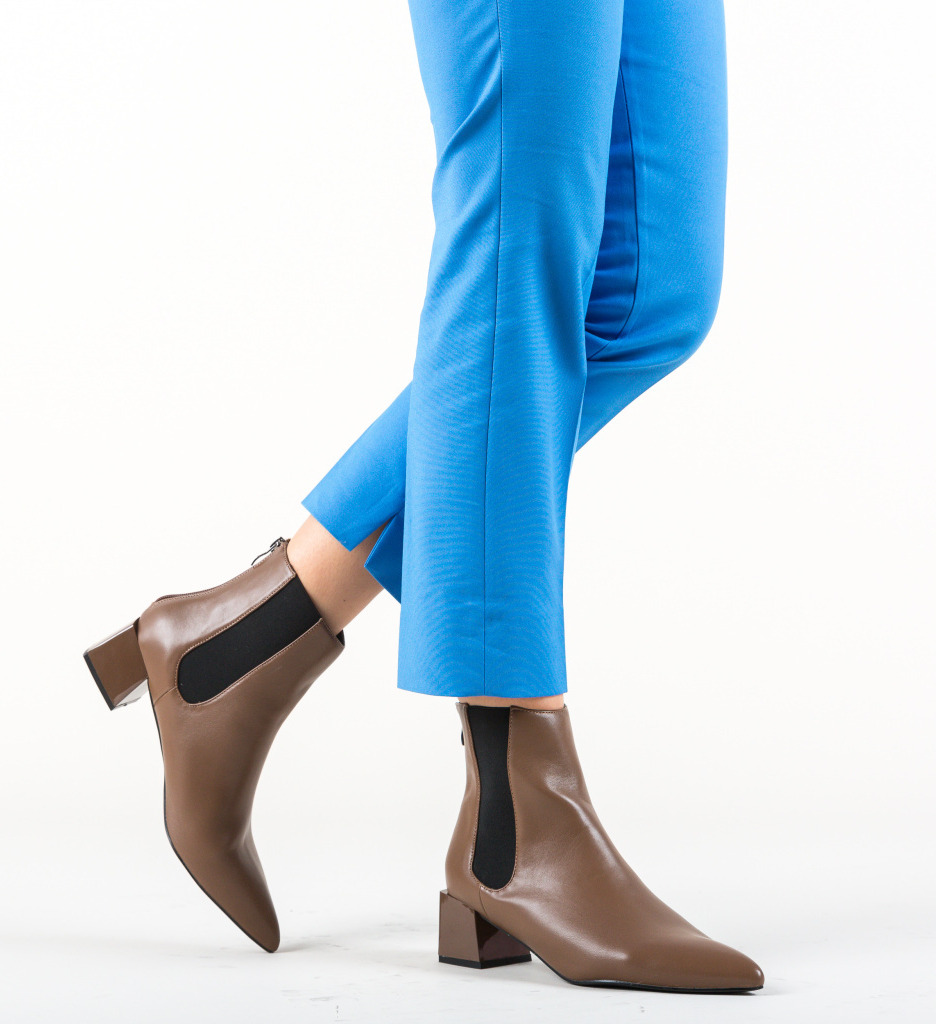 Botine pulm maro