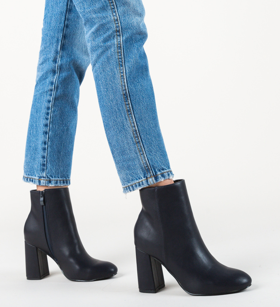 Botine stef bleumarin