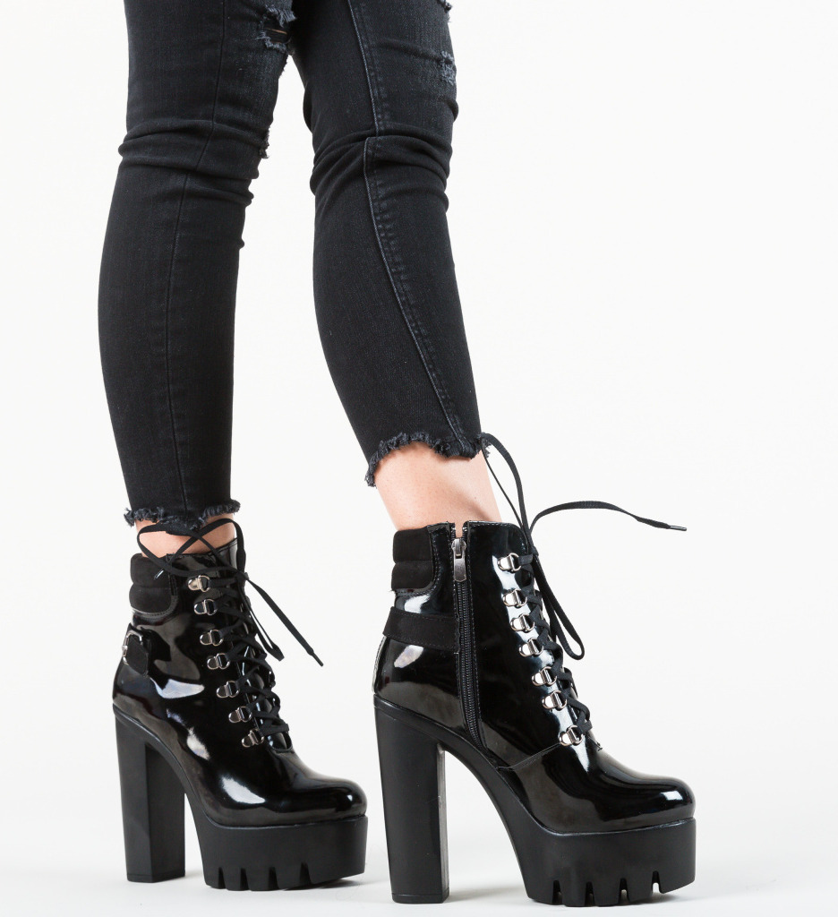 Botine taba negre 2