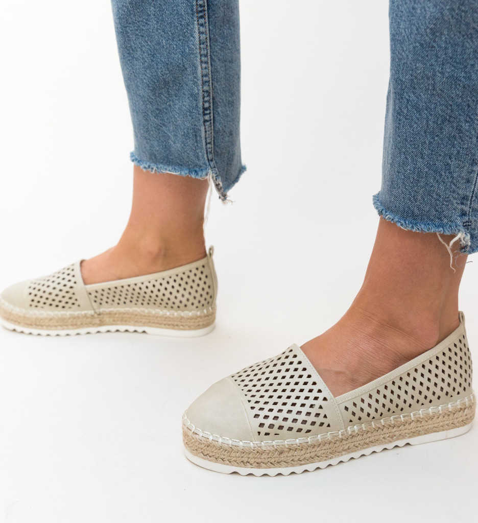 Espadrile Herbie Bej