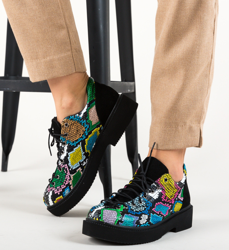Pantofi casual cintya multi