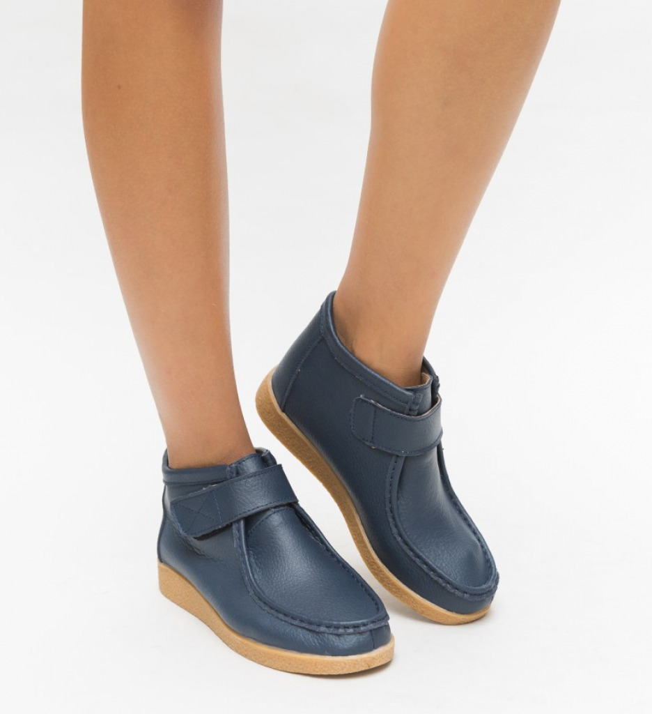 Pantofi Casual Debir Albastri 2