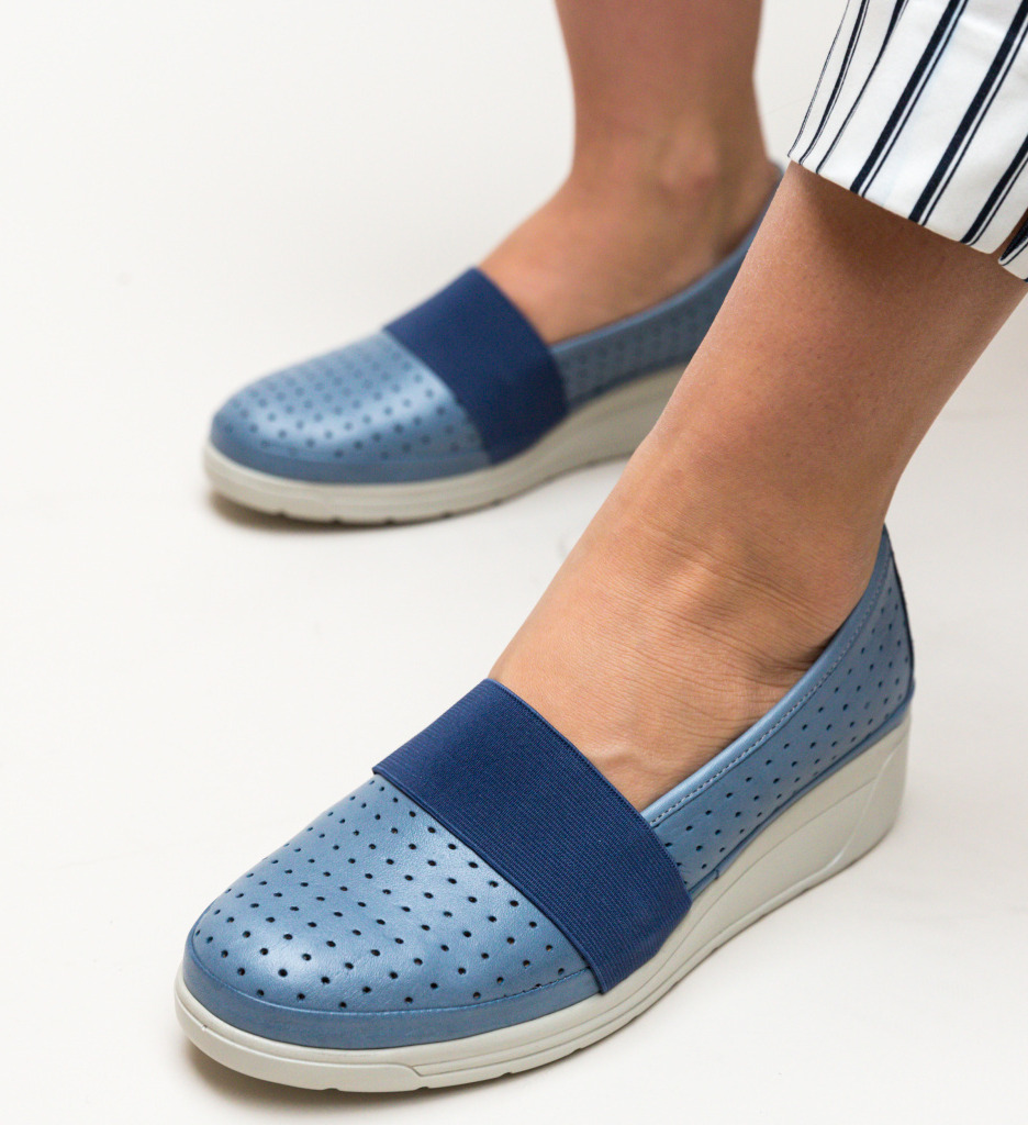 Pantofi Casual Foliande Albastri