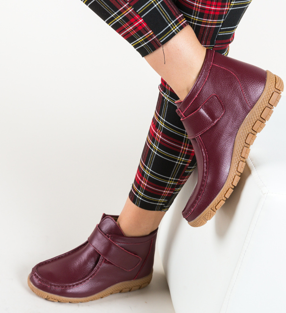 Pantofi casual santana grena