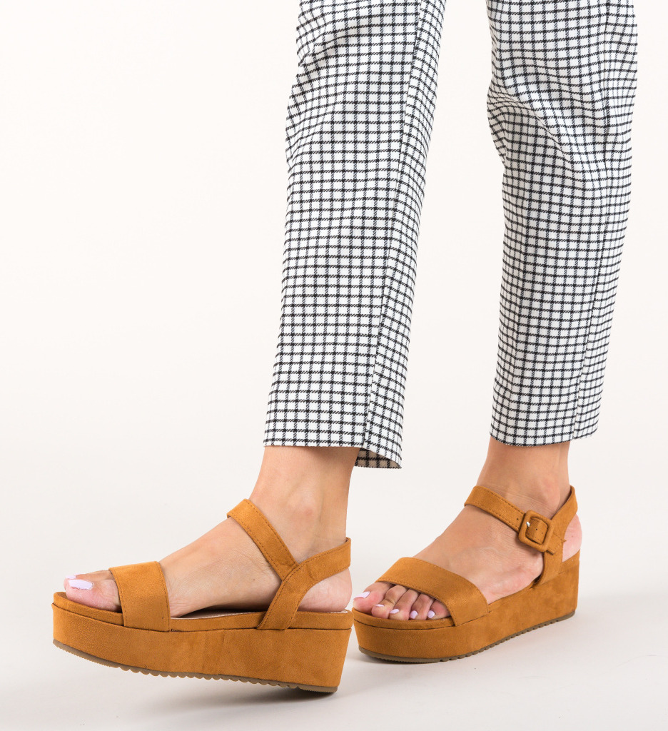 Sandale neive camel