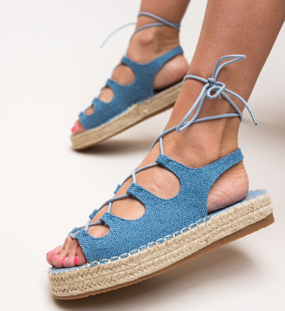 Sandale sanitiz albastre