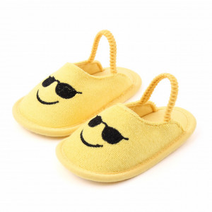 Pantofiori decupati pentru fetite - Emoticon