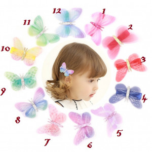 Clama pentru fetite - Fluturasi colorati