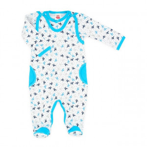 Salopeta bebe cu bluzita - Colectia Bambi - Haine Bebelusi