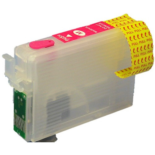 Cartus compatibil rosu EPSON T0713 T713 MAGENTA chip autoresetabil reincarcabil ( Cartuse T-0713 autoresetabile )