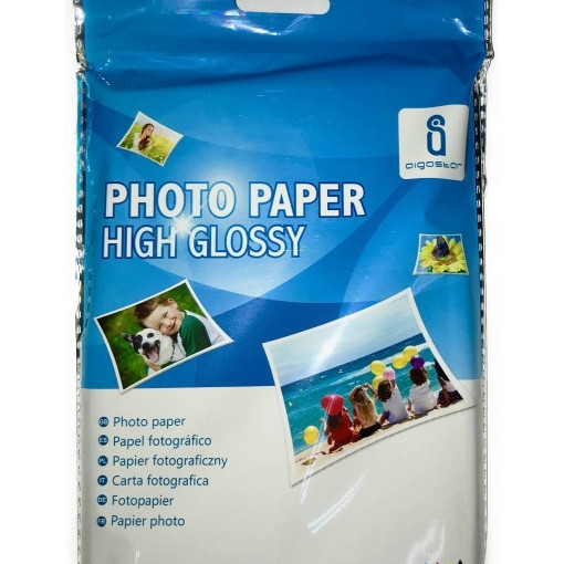 Hartie FOTO High Glossy A6 - pachet de 50 coli 180g ( 100 x 150 mm )
