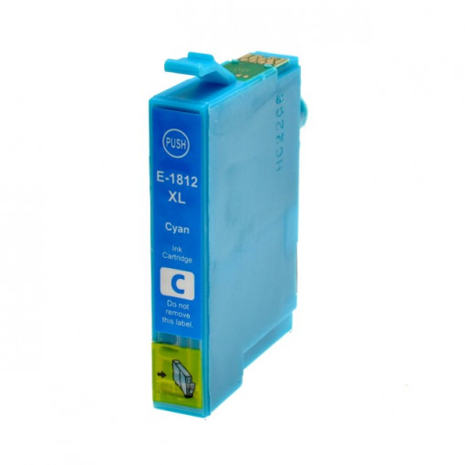 Cartus albastru EPSON 18XL T-1812XL T1812-XL C13T18124010 Cyan compatibil Epson Expression Home XP 30 102 202 205 302 305 402 405