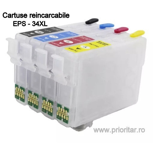cartuse reincarcabile epson 34xl t3471 t3472 t3473 t3474