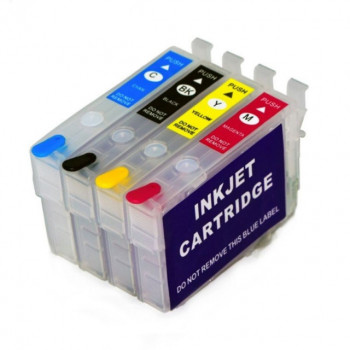 Cartuse reincarcabile pt EPSON 502XL autoresetabile T02W640 C13T02W64010 multipack Epson 502 XL( BK, C, M, Y )