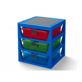 Organizator LEGO cu trei sertare