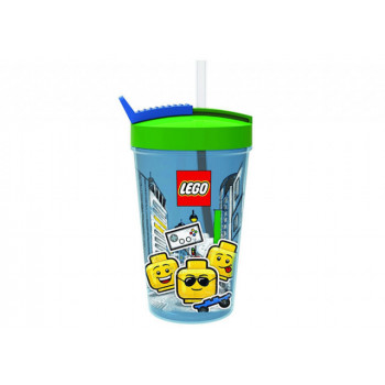 Pahar LEGO Iconic cu pai