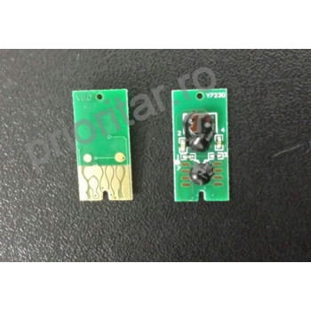 Cip pentru Cartus autoresetabil EPSON T0714 T714 chip 714 GALBEN compatibil reincarcabil T-714 T-0714