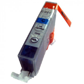 Cartus autoresetabil PLIN CU CERNEALA compatibil cu CANON CLI521 CLI 521 ALBASTRU CLI-521 CYAN cip autoresetabil