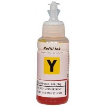 Cerneala GALBENA pentru Epson T6734 YELLOW vopsea DYE T-6734 CISS - 70 ML