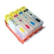 Set 4 cartuse reincarcabile pt HP934 HP935 HP-934 HP-935 C2P23AE C2P24AE C2P25AE C2P26AE