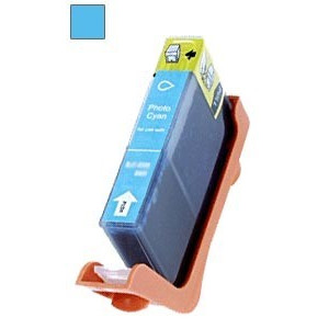 CARTUS compatibil CANON CLI-8-PC * CLI8 PHOTO CYAN STANDARD rezerva foto albastru cu chip