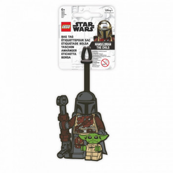 Eticheta bagaje LEGO Star Wars Mandalorianul ?i Copilul