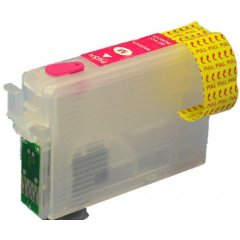 Cartus compatibil rosu EPSON T0713 T713 MAGENTA chip autoresetabil reincarcabil ( Cartuse T-0713 autoresetabile )
