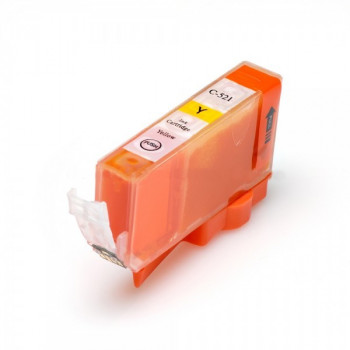 Cartus autoresetabil PLIN CU CERNEALA compatibil cu CANON CLI521 CLI 521 GALBEN CLI-521 YELLOW cip autoresetabil