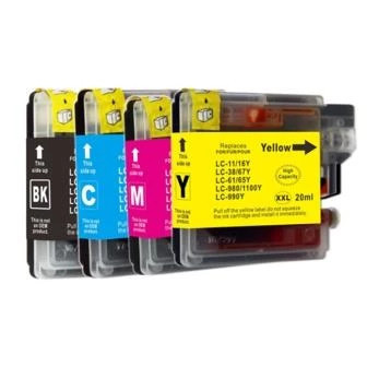 Cartus imprimanta pentru Brother LC1100 / LC980 XL Magenta inkjet cerneala