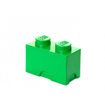 Cutie depozitare LEGO 2 verde inchis