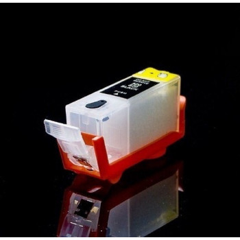 Cartus autoresetabil compatibil cu CANON PGI520 PGI 520 NEGRU PGI520-BK reincarcabil cu cip autoresetabil