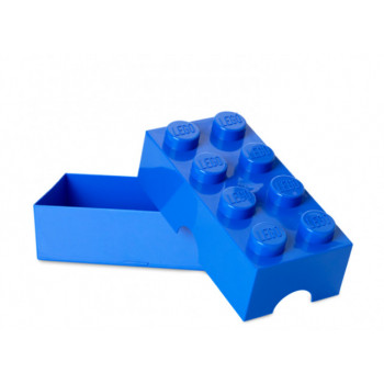 Cutie sandwich LEGO 2x4 albastru