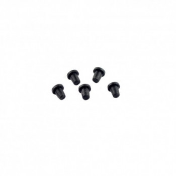 Dopuri negre pentru astupare orificii cartuse inkjet, set 5 buc