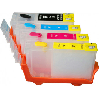 PACHET Cartuse autoresetabile compatibil cu CANON PGI-5-BK CLI-8-C CLI-8-M CLI-8-Y reincarcabile refilabile ( Cartus PGI5BK CLI8C CLI8M CLI8Y cip auto resetabil )