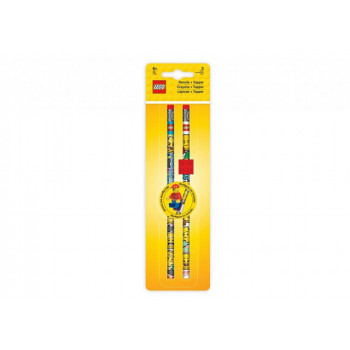 Set 2 creioane grafit cu topper