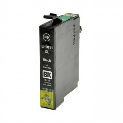 Cartus negru EPSON 18XL T-1811XL T1811-XL C13T18114010 Black compatibil Epson Expression Home XP 30 102 202 205 302 305 402 405