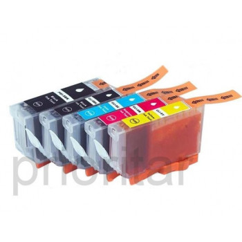 CARTUS compatibil color CANON CLI-8-C * CLI8C STANDARD rezerva albastra cu chip