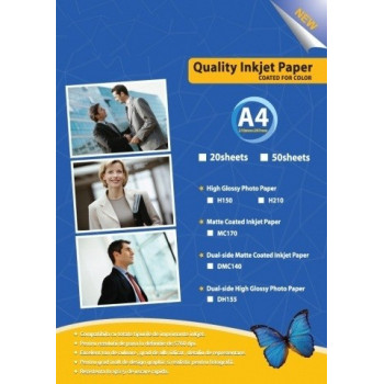 Hartie FOTO A4 mata - pachet de 50 coli mate 170g ( 210 x 297 mm ) 5760dpi