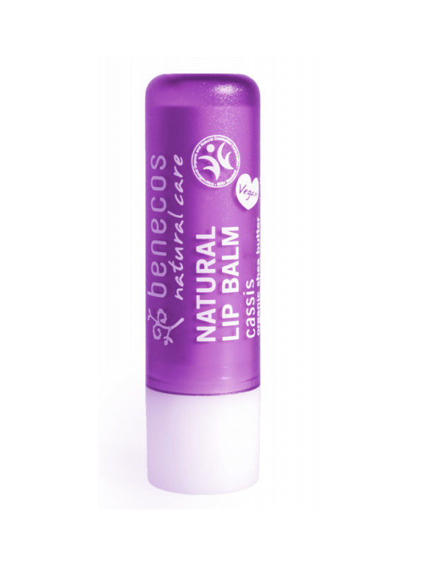 Balsam de buze cu unt de shea si coacaze - Benecos